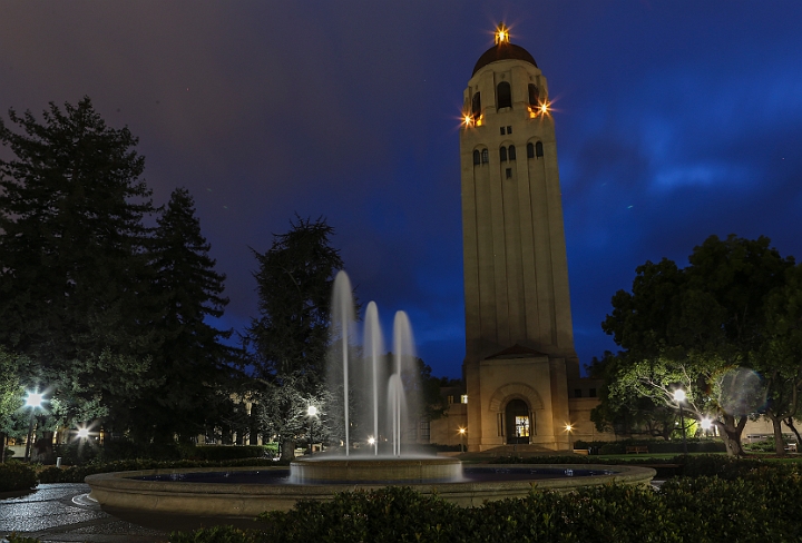 121129 Pac-12 Fri SA-031.JPG - Nov 29, 2012; Stanford, CA, USA; General view of Hoover Tower on the Stanford campus prior to the 2012 Pac-12 championship at Stanford Stadium.